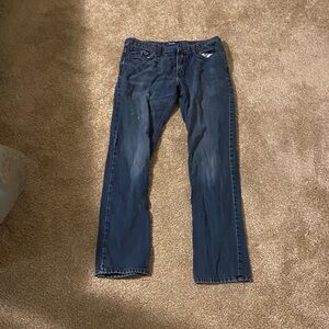 Old Navy Navy Straight-Leg Men's Jeans